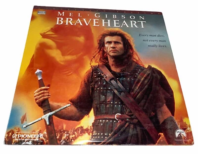 Braveheart Laseridsc Widescreen Edition 90s Epic Action Classic Mel Gibson 1995 - Image 1 of 3