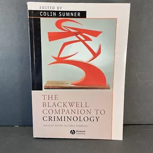 Blackwell Companion to Criminology Paperback Book By Colin Sumner 2007 - Foto 1 di 12