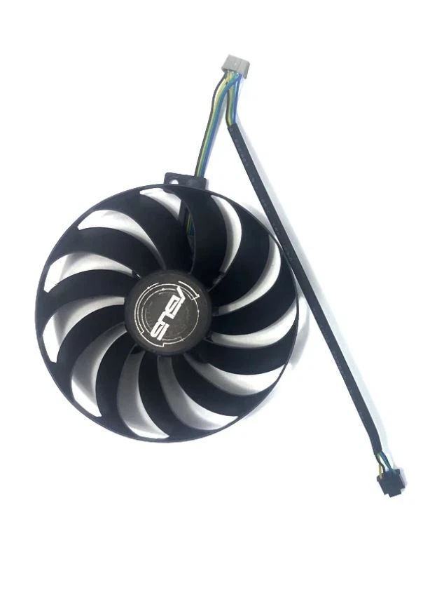ASUS 95MM 4-Pin T129215SU RX5600 RX5700 XT DUAL EVO Graphics Card GPU Fan - Image 1 of 1