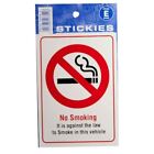 NEW CASTLE PROMOTIONS OUTDOOR VINYL STICKER - NO SMOKING IN THIS VEHICLE - V450
