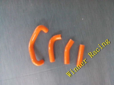 Fit 50 SX 2009-2012 2010 Silicona Radiador Refrigerante Manguera 50SX 10 11 NARANJA Foto 1 de 4