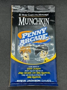 Paquete de refuerzo de expansión Munchkin Penny Arcade nuevo sellado - Imagen 1 de 2