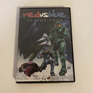 Red vs. Blue: Complete Fourth Season 4 (DVD 2006) Halo Rooster Teeth RT Comedy + - Picture 1 of 5
