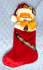 Vintage Garfield “Stuff-It” 25” Christmas Stocking PAWS 1978 With Original Tags - Picture 1 of 9
