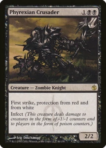 Phyrexian Crusader / Kreuzritter  - MIRRODIN BESIEGED -  englisch  (exc +)  Rare - Bild 1 von 1