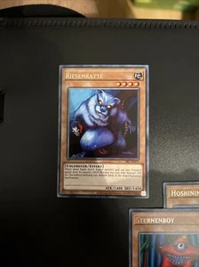 Yu-Gi-Oh! Riesenratte, SRL-G079, Rare, 1. Auflage, Deutsch, NM-Mint - Bild 1 von 3