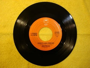 1977 HEATWAVE "ALWAYS AND FOREVER" 45rpm 7" - Picture 1 of 2