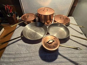Camping Pots And Pans - ?Copper? - Picture 1 of 10