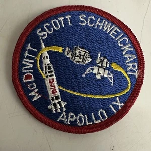 Parche emblema parche APOLLO 9/IX Willabee & Ward NASA MISIÓN ESPACIAL/TRIPULACIÓN - Imagen 1 de 3