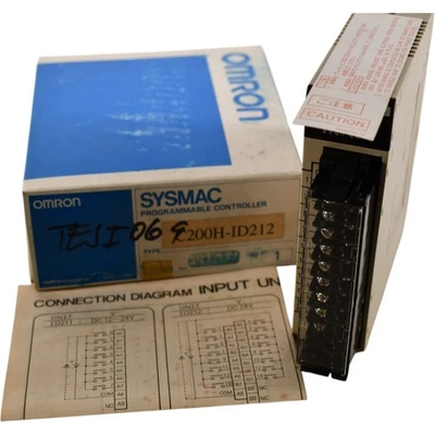 NEW OMRON C200H-ID212 Sysmac 16 Point 24VDC Digital Input Module - Image 1 of 4