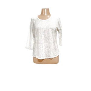 J.JILL White Linen XL Blouse - Picture 1 of 4