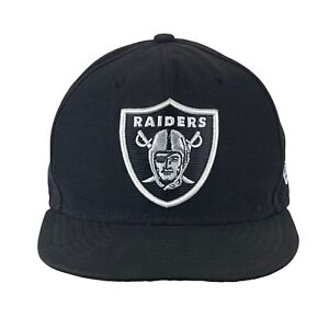 Las Vegas Oakland Raiders Black Fitted Hat Size 7 3/8 New Era 59Fifty NFL Cap