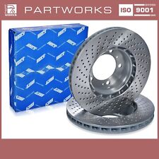 2x Brake Discs for Porsche 996 997 986 987 Boxster Cayman Front