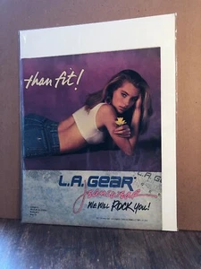 Anuncio impreso L.A. GEAR 1989 excelente color (MH214) - Imagen 1 de 1