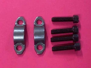GM Drive Shaft Retainer U Joint Straps & Bolts Corvette Chevelle Camaro Nova Etc - Picture 1 of 4