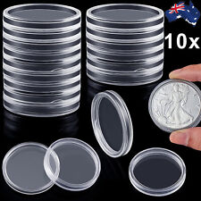 10PCS Round Coins Holder Capsule Direct For 1oz American Silver Eagle for 40.6mm
