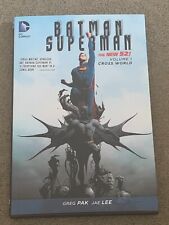 Batman/Superman Vol. 1: Cross World HC  (DC Comics, June 2014, Hardcover)