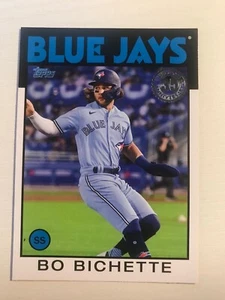2021 Topps Update 1986 Parallel Bo Bichette Blue Jays 86B-16 - Picture 1 of 1