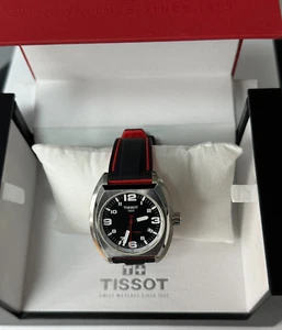 Reloj de cuarzo Tissot T-Sport Q660/760 TKS-BC esfera negra fecha para hombre GARANTÍA - Imagen 1 de 20