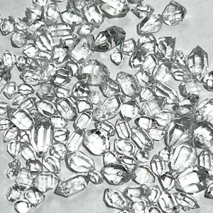 Cristal de cuarzo transparente de calidad extra doble acabado (formas similares a Herkimer) - Imagen 1 de 3
