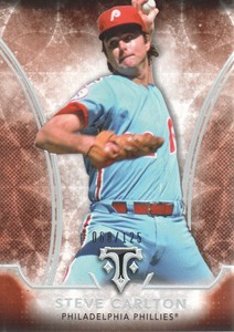 2015 Topps Triple Threads Amber #46 Steve Carlton 068/125
