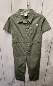 NWT Little Co. Girl's Size 5 Olive Green Jumpsuit - Picture 1 of 3