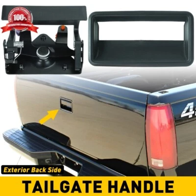 Juego de manijas y bisel de puerta trasera exterior para camioneta Chevy C2500 1988-2000 Foto 1 de 4