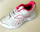Reebok Memory Tech DMX MAX Running Walking Shoes Womens Size 6.5 White and Pink