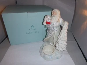 NEW Partylite Spirit of the Season Santa Tea Light Candle Holder Christmas X-Mas - Picture 1 of 5