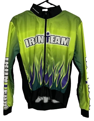Sugoi Iron Team Men Cycling Full Zip Jacket Leukemia Lymphoma Society XS - Image 1 of 4