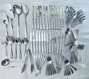 Reed & Barton Woodlawn West End Besteckservice für 12 & 12 Teile Hostess Set - Bild 1 von 19