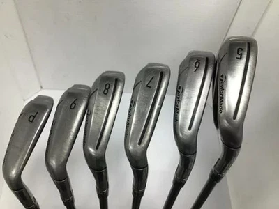 TaylorMade SIM MAX OS Iron Set 5-9,Pw 6pc Flex Stiff TENSEI BLUE TM60 Graphite - Image 1 of 4