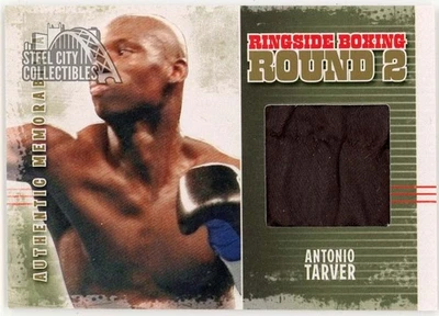 Antonio Tarver 2011 ITG Ringside Boxing Gold Trunks Card #AM-42 /10 (Black) - Image 1 of 2