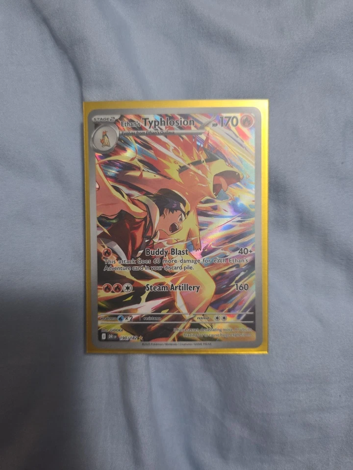 Ethan's Typhlosion - 190/182 - SV10: Destined Rivals (DRI) Pokemon TCG NM - Image 1 of 1