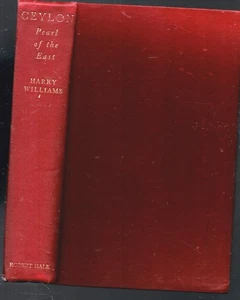 1956 UK CEYLON SRI LANKA ILLUSTRATED WITH MAPS FULL PAGE PRINTS TRAVELS HISTORY - Picture 1 of 3