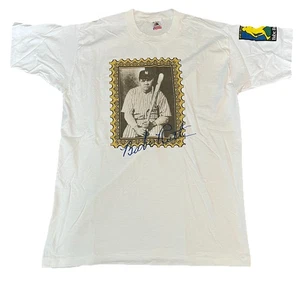 Babe Ruth T Shirt 100th Anniversary Baseball 1995 Vintage Single Stitch Size XL - Picture 1 of 8