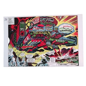 Jack Kirby The New Gods Original Comic Art Reproduction Print 11 x 17 - Picture 1 of 6