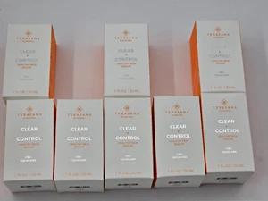 8 Terasana Clear + Control Serum für gesunde Haut 1 flüssige Unzen NEU IM KARTON - CBG Squalan - Bild 1 von 13