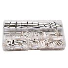240Pcs Wire Copper Crimp Fitting Ferrules,Awg 4,6,8,10 Non Insulated Cable5675