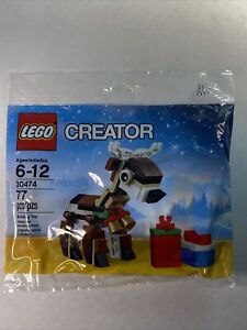 LEGO CREATOR: Reindeer 30474 Poly Bag 77 Pieces  NISB