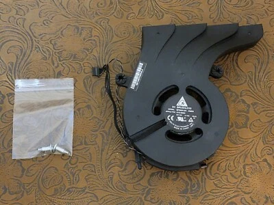 Apple iMac 21.5" A1311 Cooling Fan 2010-2011 610-0093 BFB0812H w/ SCREWS ∇ - Image 1 of 4