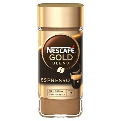 Nescafe Gold Blend Espresso Rich Crema Soluble Coffee 100 G Free Shipping World • 31.55$