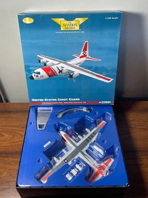 Rare Corgi US31309 United States Coast Guard C130 Hercules Transport, USCG, 1945 - Image 1 of 4