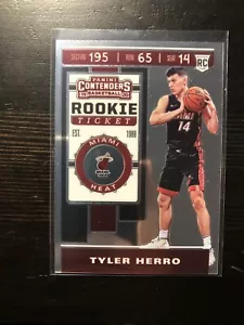 Boleto de novato Tyler Herro SP Photo Variation 2019-20 Contenders Premium #142 PWE - Imagen 1 de 2