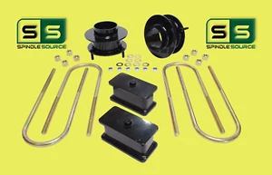 2.5"/2.5" FRONT COIL SPACER, REAR BLOCKS FITS 06-10 DODGE RAM 1500 MEGA CAB 4WD - Picture 1 of 1