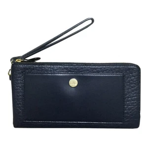 Lodis Cuero Italiano Pulsera Billetera RFID Azul Marino Convertible Bolso de Bolso Clásico - Imagen 1 de 12