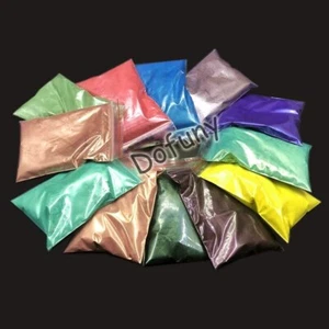 100g Natural Mica Pigment Mineral Handmade Soap Pearlescent Powder Pigment - Picture 1 of 143