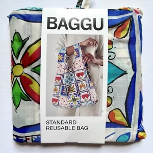 NEU! Baggu STANDARDTASCHE in "SONNENSCHEINFLIESE" — waschbar recycelt. Nylon AUSVERKAUFT SELTEN - Bild 1 von 13
