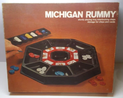 Vintage E.S. Lowe Michigan Rummy 1974 No. 2466 - Image 1 of 4