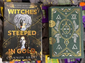 2X Witches Steeped in Gold Ciannon Smart -FairyLoot Exclusive + 2 Signed Edition - Picture 1 of 8